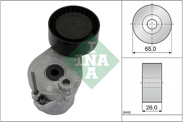 Belt Tensioner, V-ribbed belt